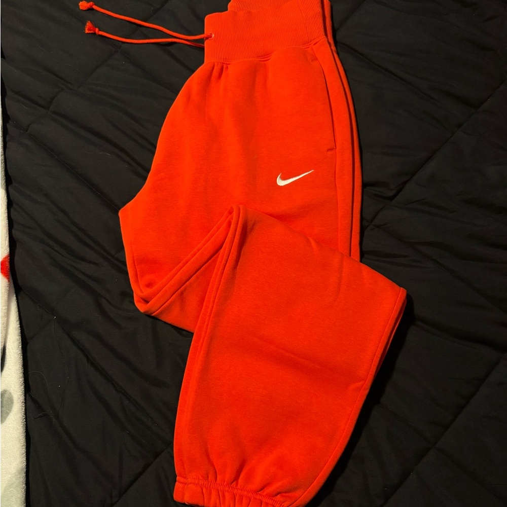 Nike Kids Bright Orange Joggers